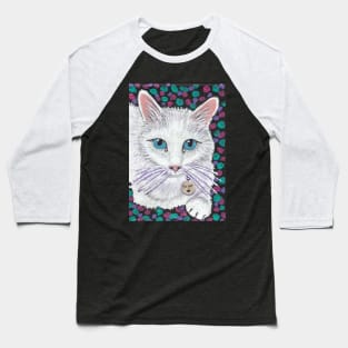 Sugar white cat Baseball T-Shirt